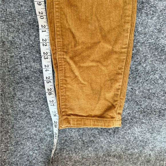 BDG Women's Corduroy Pants Mom High Rise Size 25 Khaki Tan Academia Preppy Urban - Picture 11 of 16